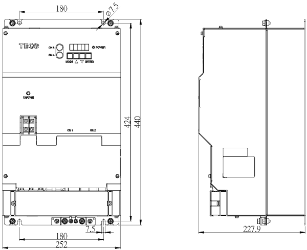 JSDAP-200A3/300A3尺寸图