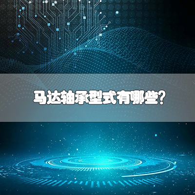 马达轴承型式有哪些?