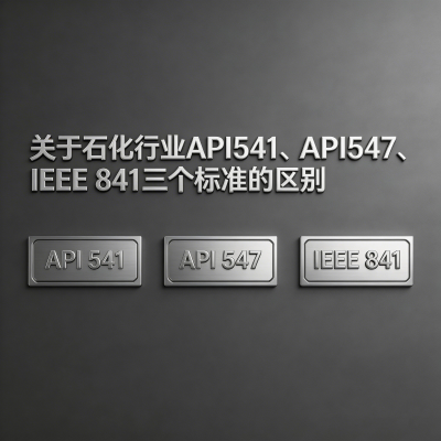 石化行业API 541、API547、IEEE 841标准的区别