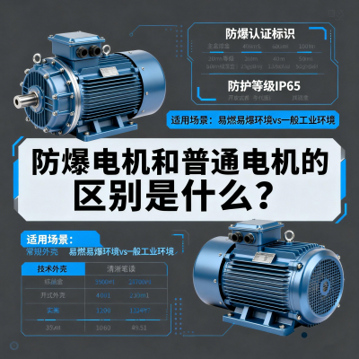 防爆电机和普通电机区别在哪
