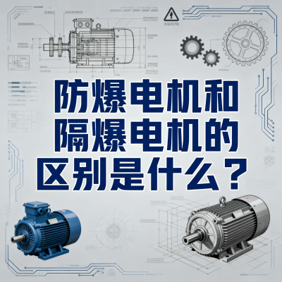防爆电机和隔爆电机的区别是什么？