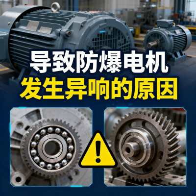 导致防爆电机发生异响的原因