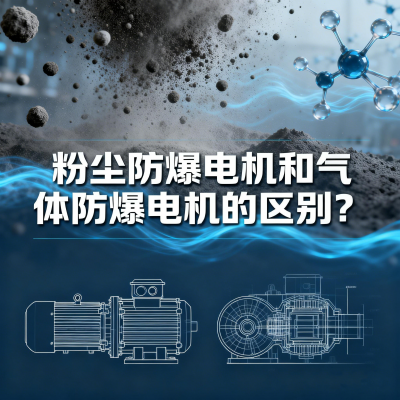 粉尘防爆电机和气体防爆电机的区别？