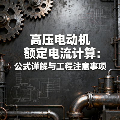 高压电动机额定电流计算：公式详解与工程注意事项