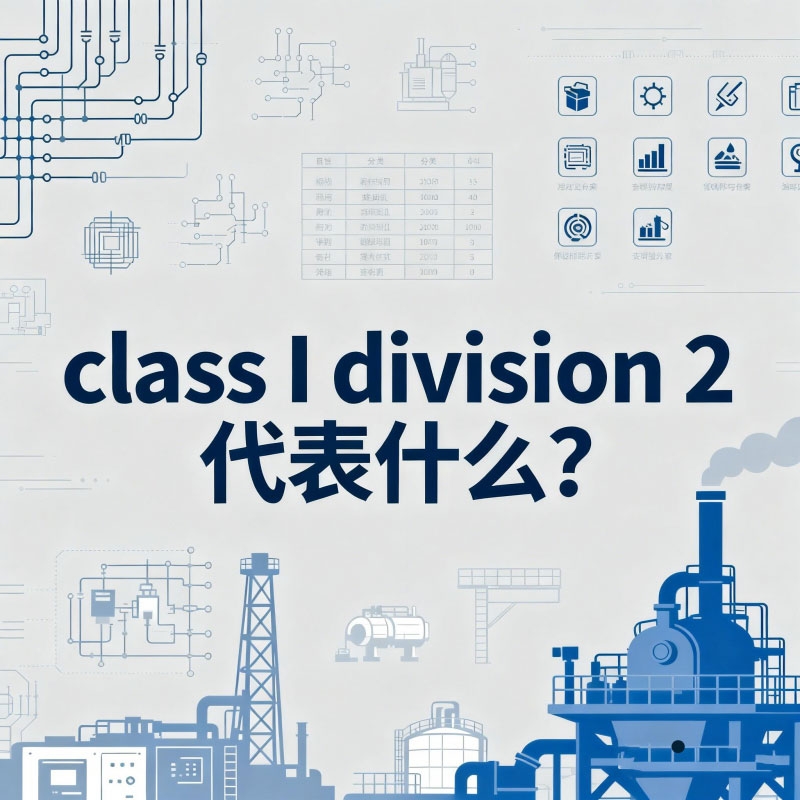 如何理解IECEx/ATEX防爆认证的class Ⅰdivision2？